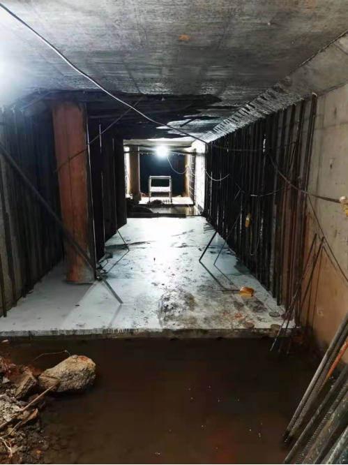 長沙洋沙湖金龍新區(qū)排水箱涵構件加固工程